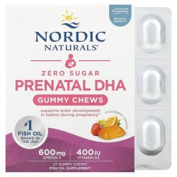 Prenatal DHA Gummy Chews Nordic Naturals